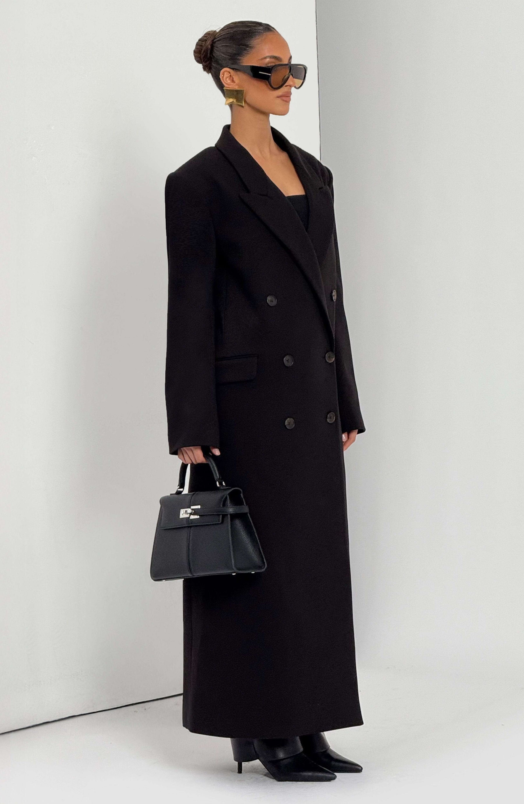 Michelle Coat - Black Ryvelle