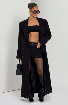 Michelle Coat - Black Ryvelle