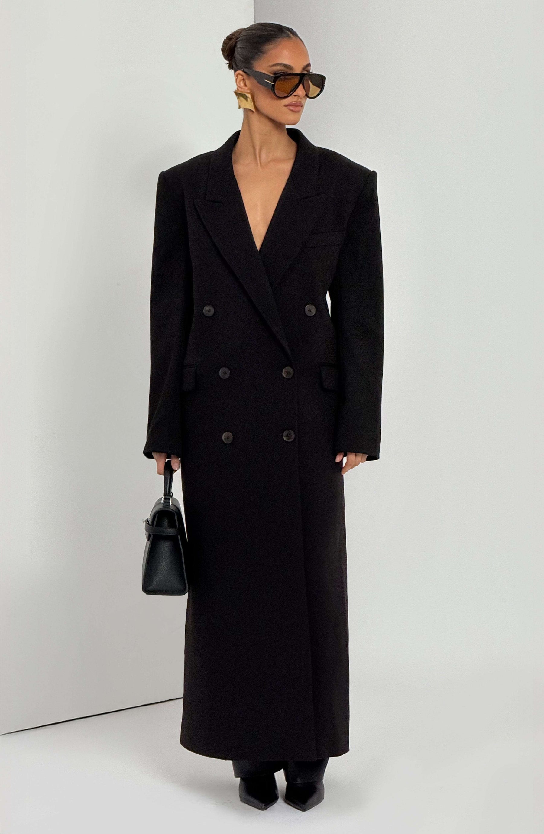 Michelle Coat - Black Ryvelle