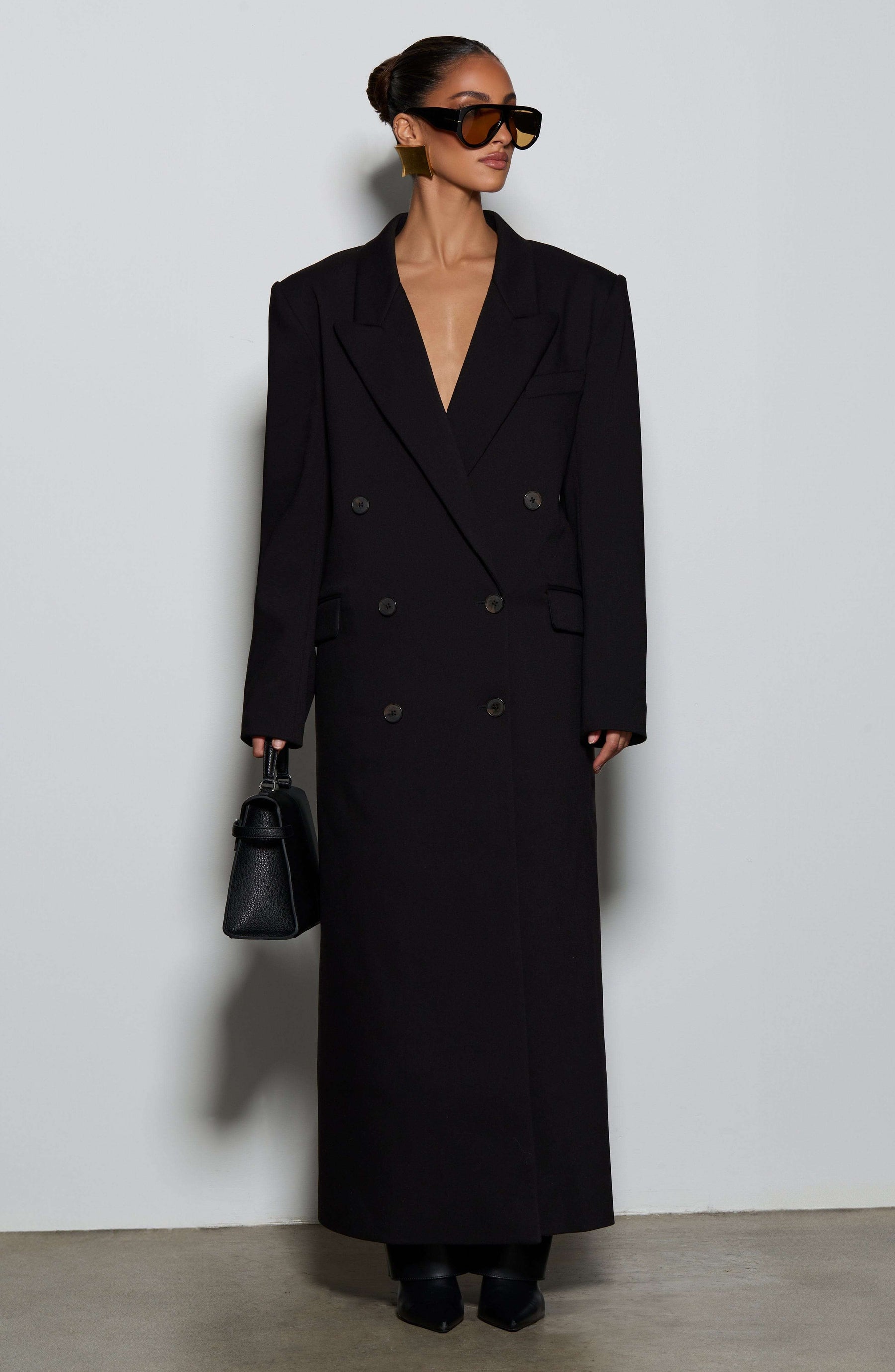 Michelle Coat - Black Ryvelle