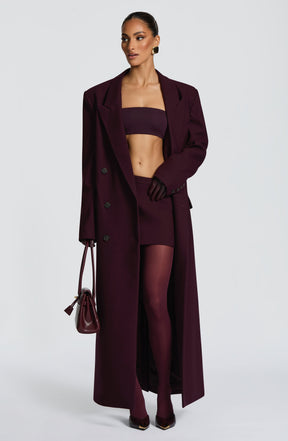 Michelle Coat - Plum Ryvelle
