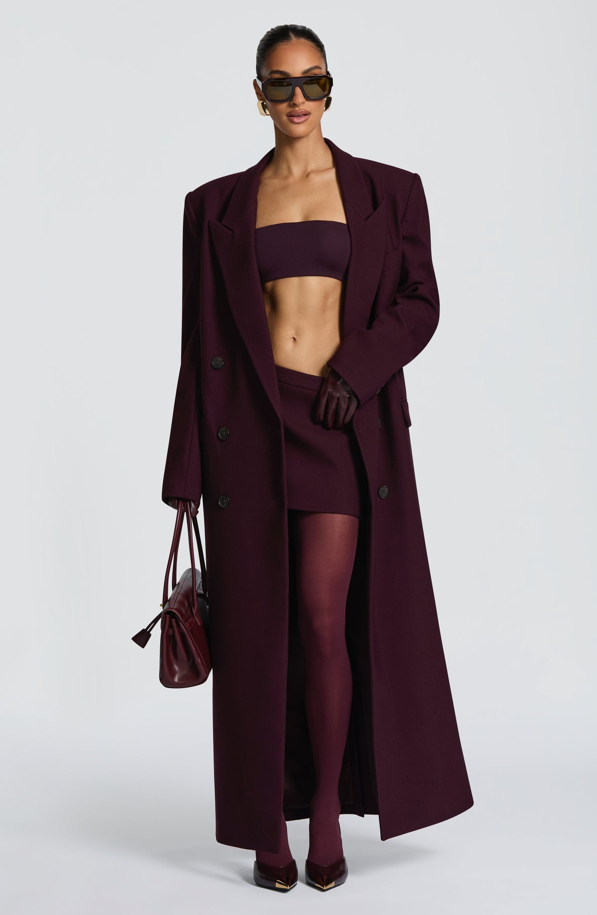 Michelle Coat - Plum Ryvelle
