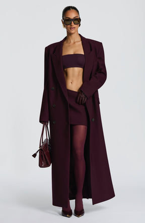 Michelle Coat - Plum Ryvelle