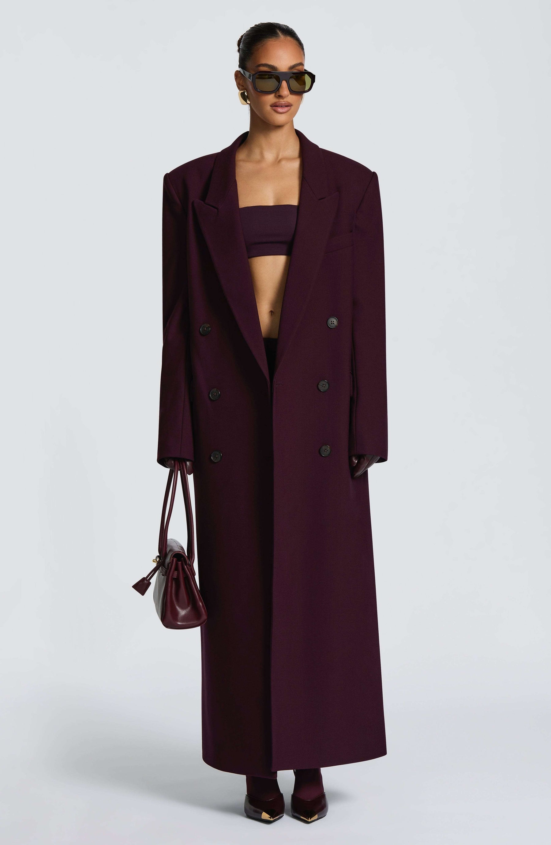 Michelle Coat - Plum Ryvelle