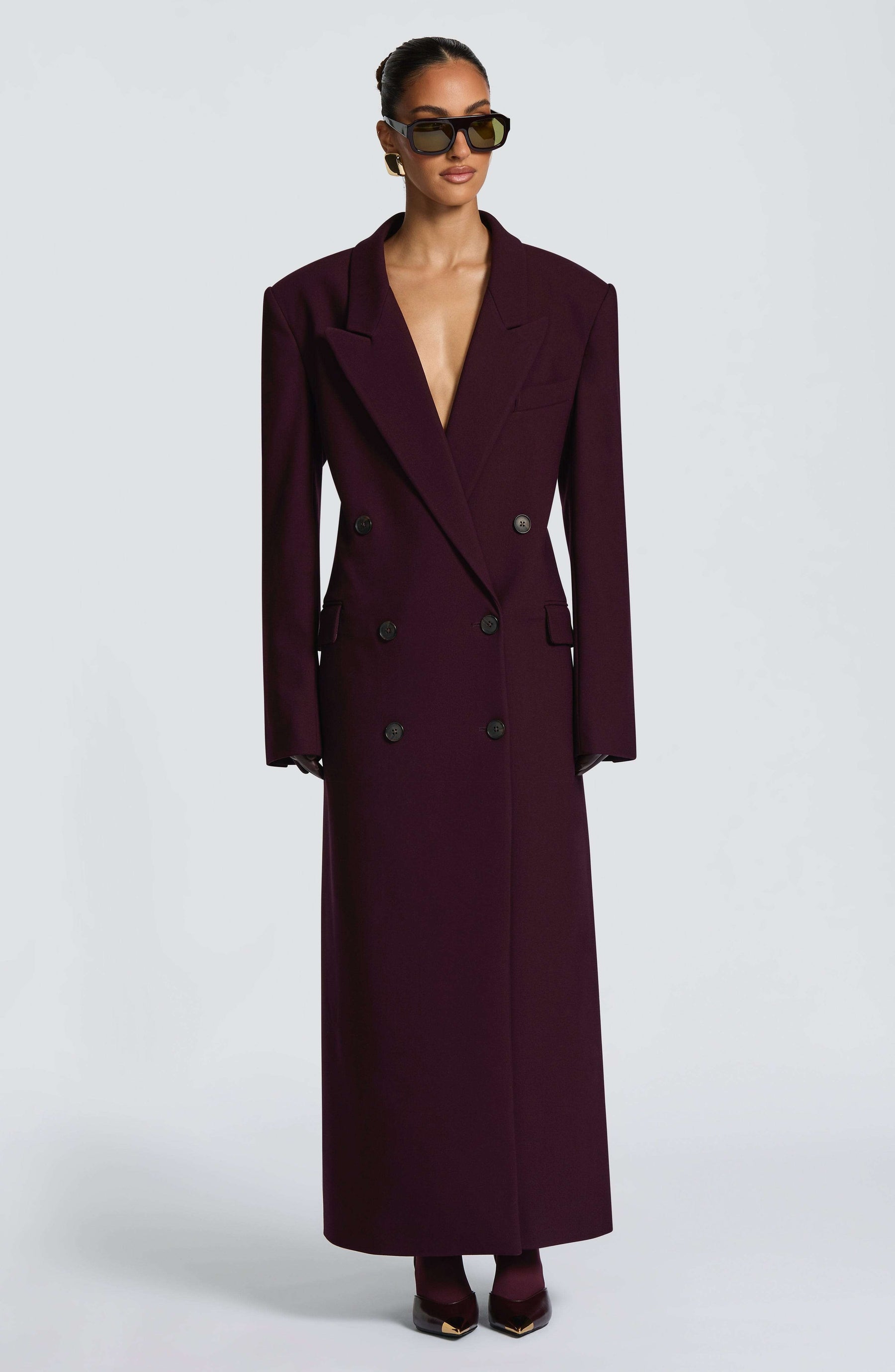 Michelle Coat - Plum Ryvelle