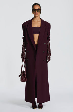 Michelle Coat - Plum Ryvelle