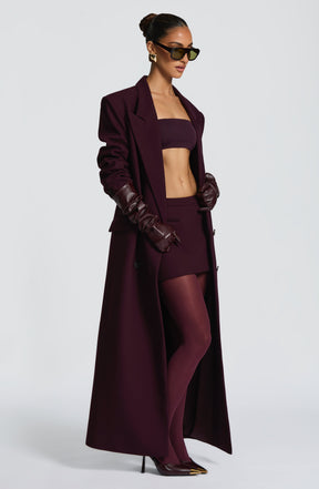 Michelle Coat - Plum Ryvelle