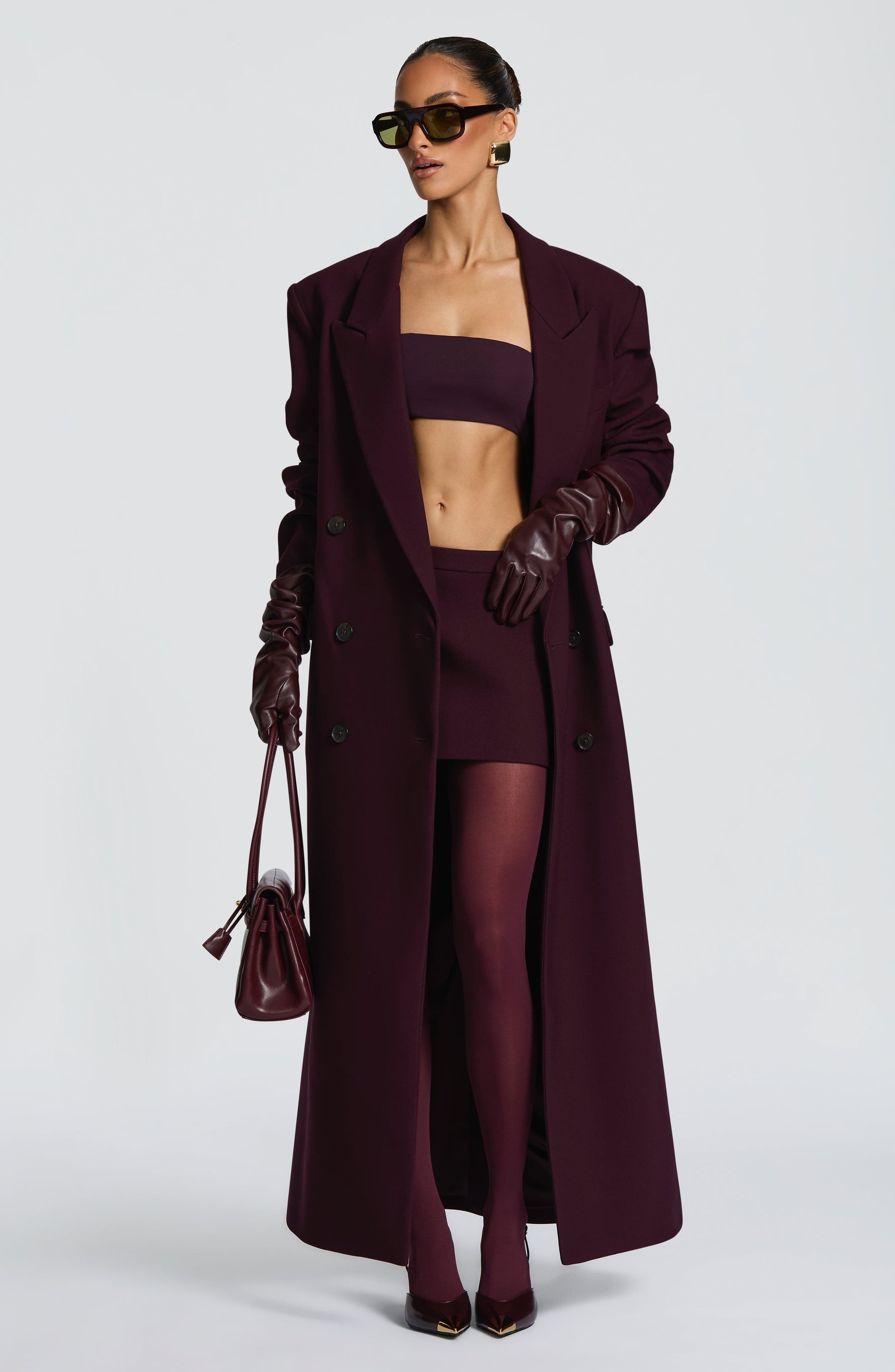 Michelle Coat - Plum Ryvelle