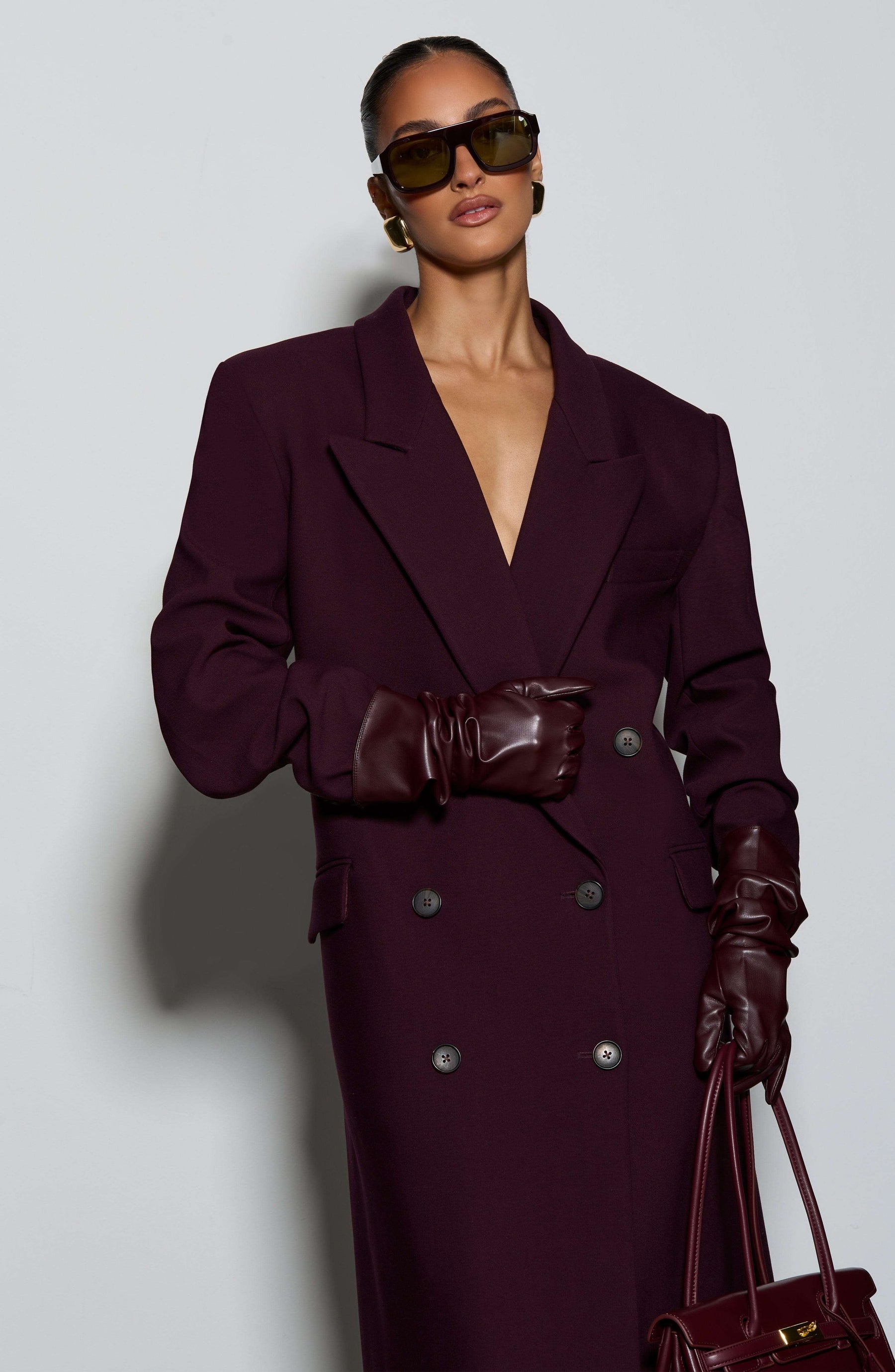 Michelle Coat - Plum Ryvelle