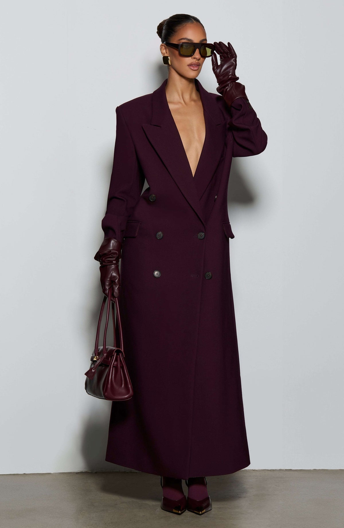 Michelle Coat - Plum Ryvelle