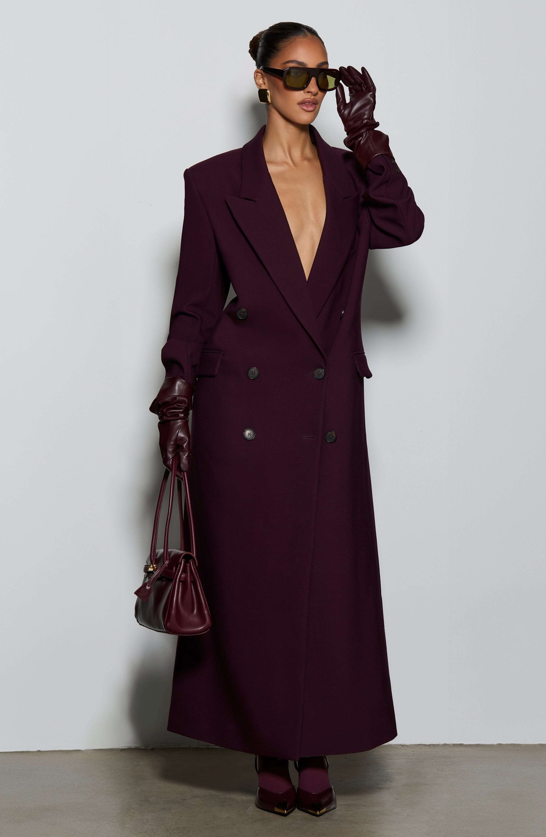 Michelle Coat - Plum Ryvelle