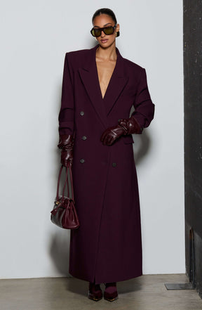 Michelle Coat - Plum Ryvelle