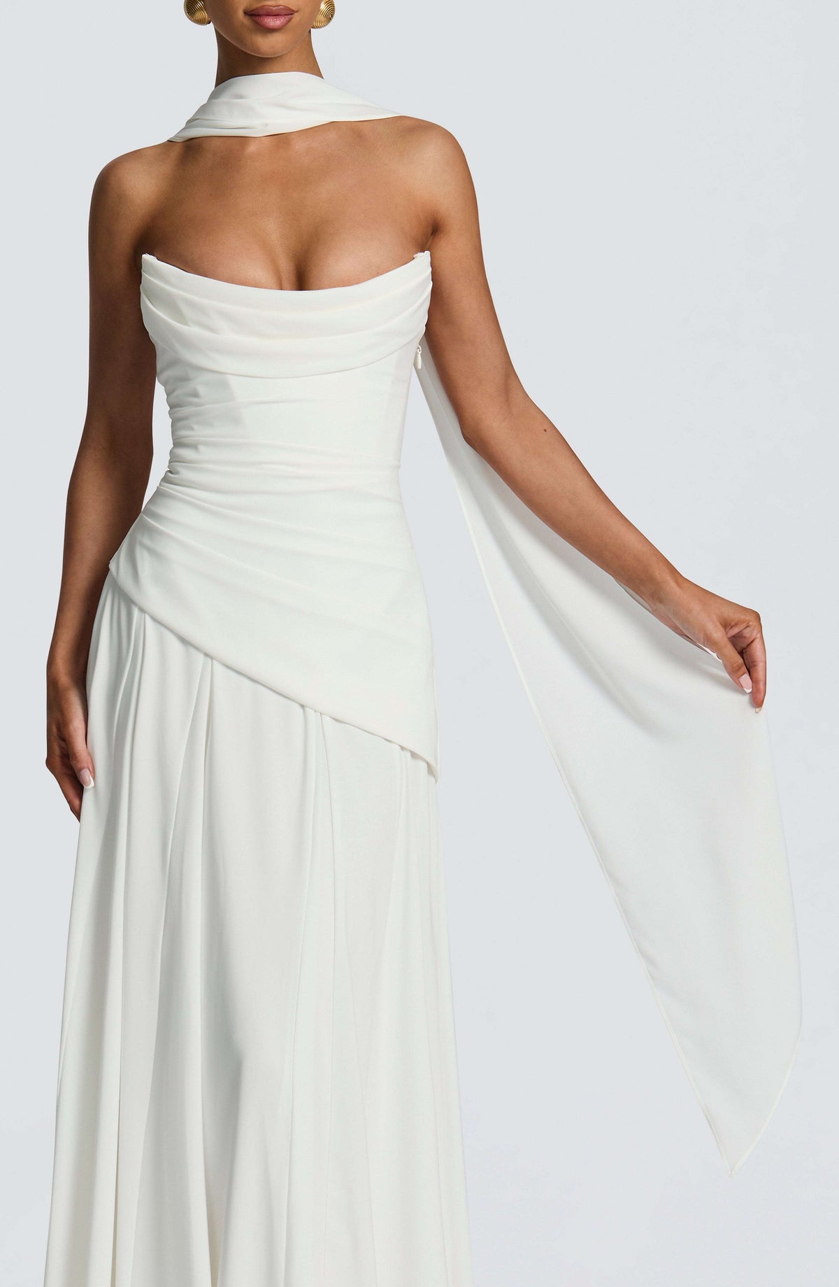 Mila Scarf - Ivory Ryvelle