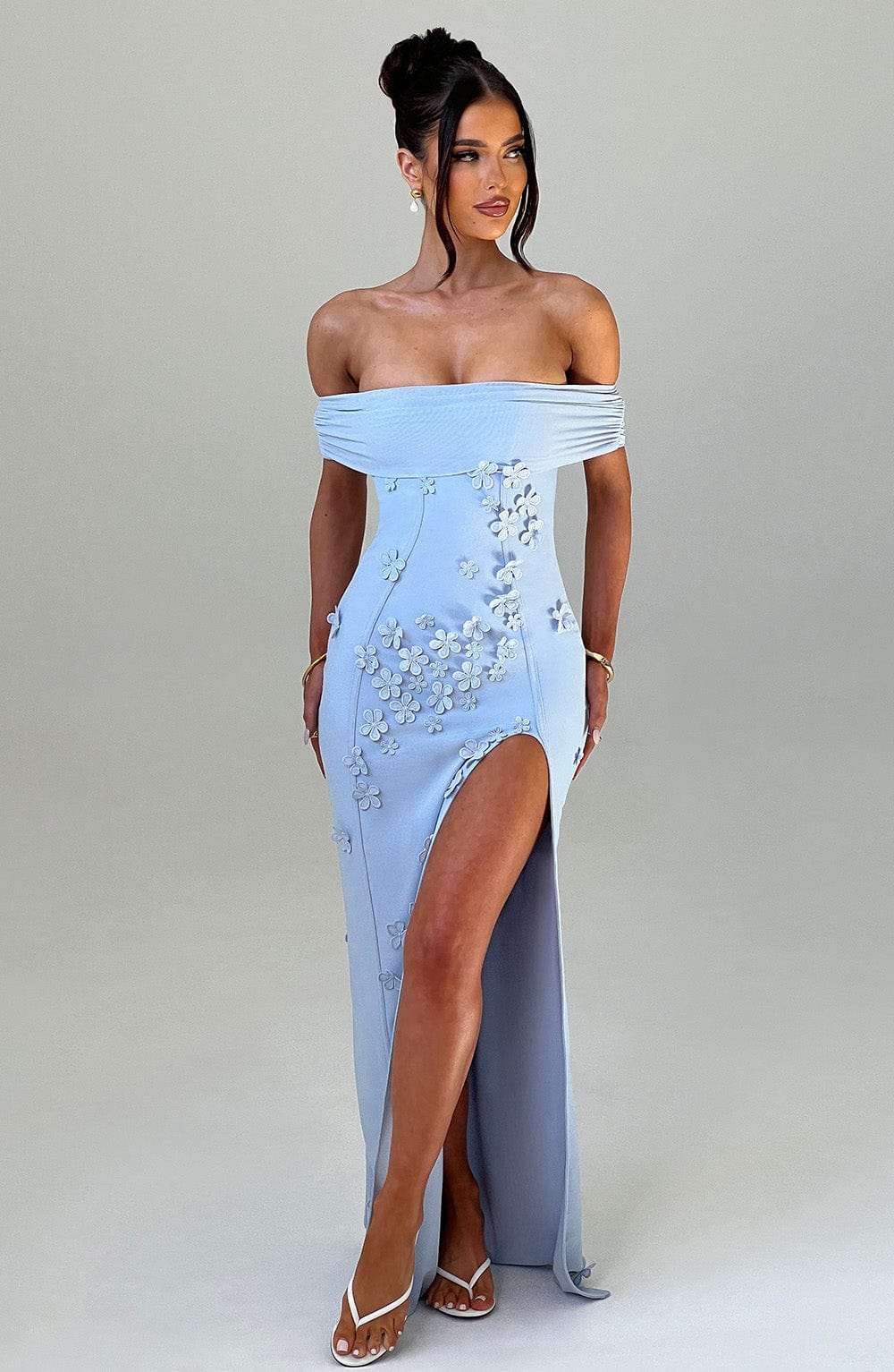 Milani Maxi Dress - Blue Ryvelle