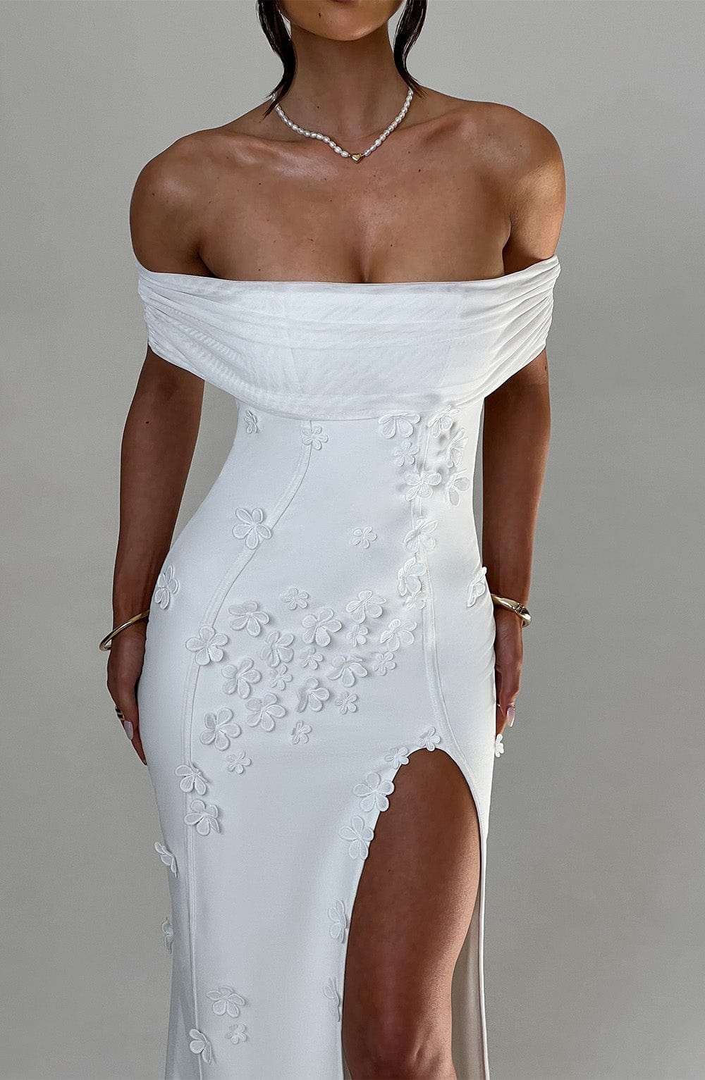 Milani Maxi Dress - Ivory Ryvelle