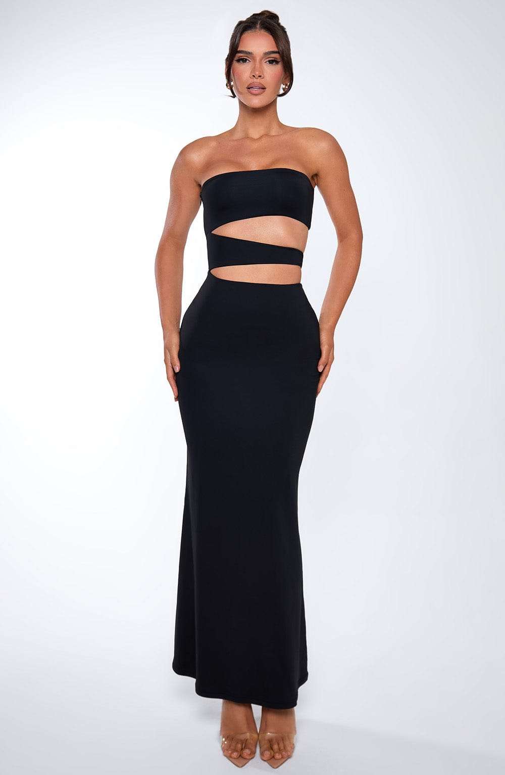 Milia Maxi Dress - Black Ryvelle