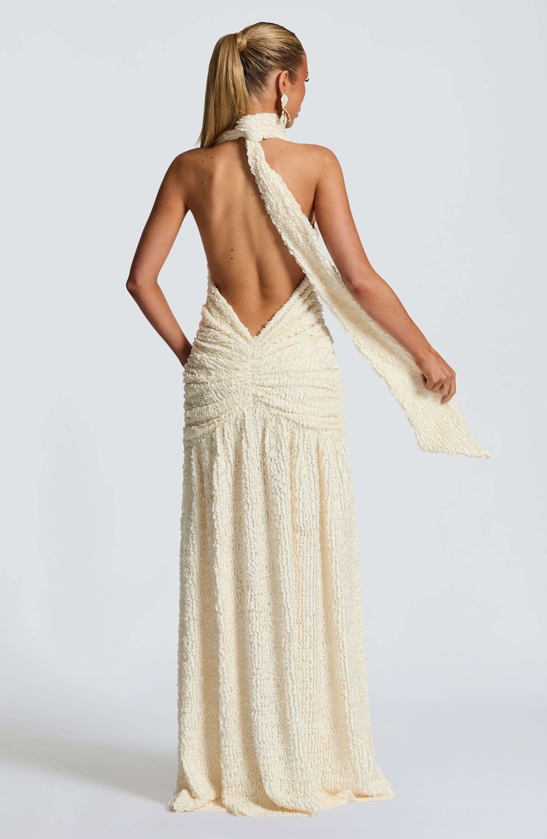 Minerva Maxi Dress - Ivory Ryvelle