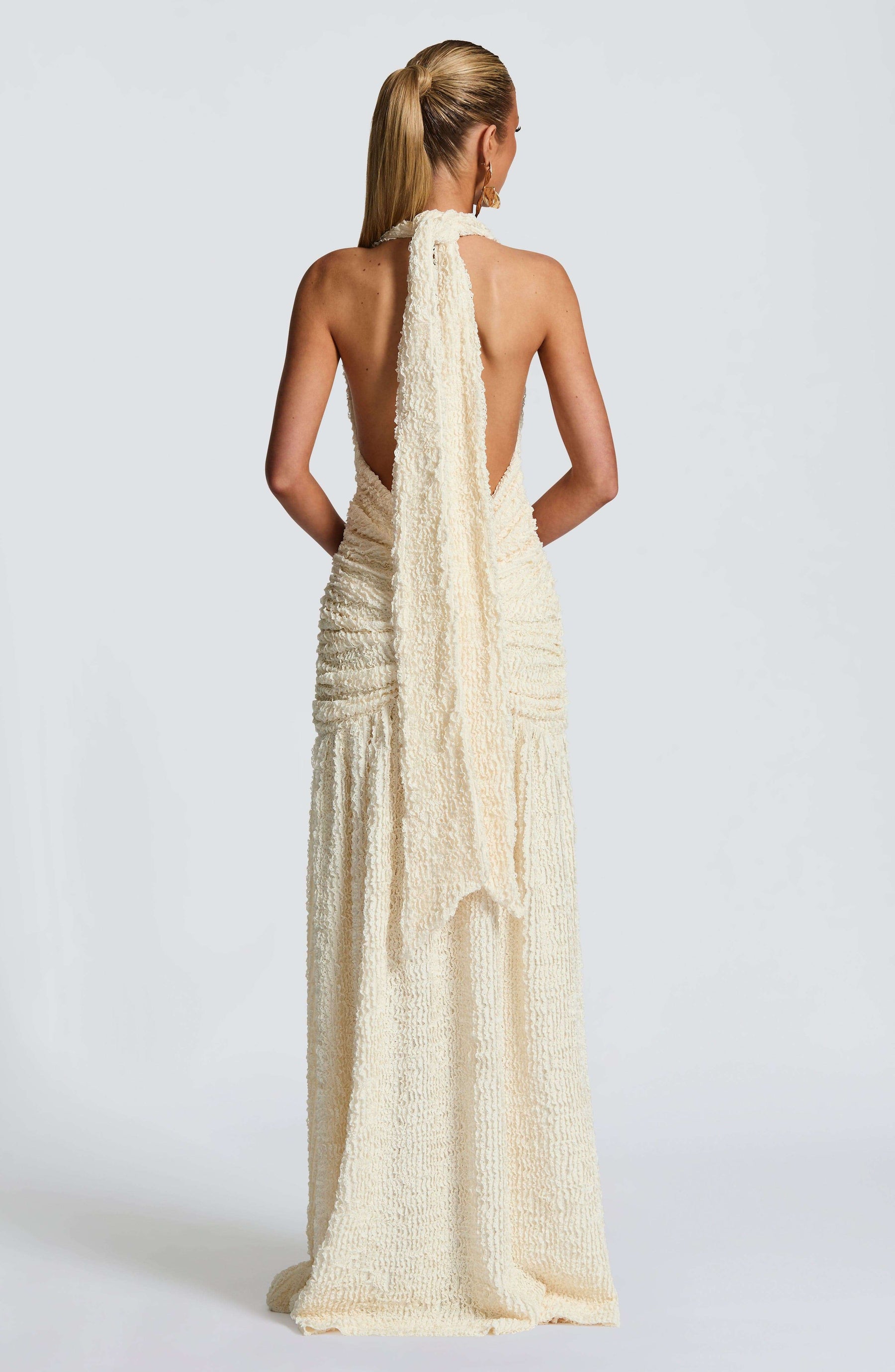 Minerva Maxi Dress - Ivory Ryvelle