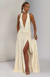 Minerva Maxi Dress - Ivory Ryvelle