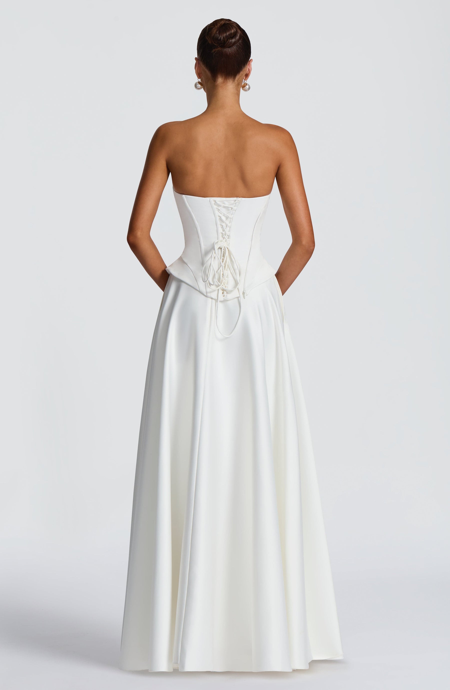 Mira Maxi Skirt - Ivory Ryvelle