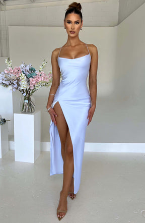 Misha Maxi Dress - Baby Blue Ryvelle