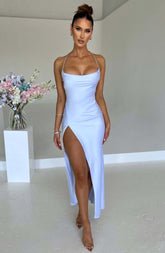 Misha Maxi Dress - Baby Blue Ryvelle