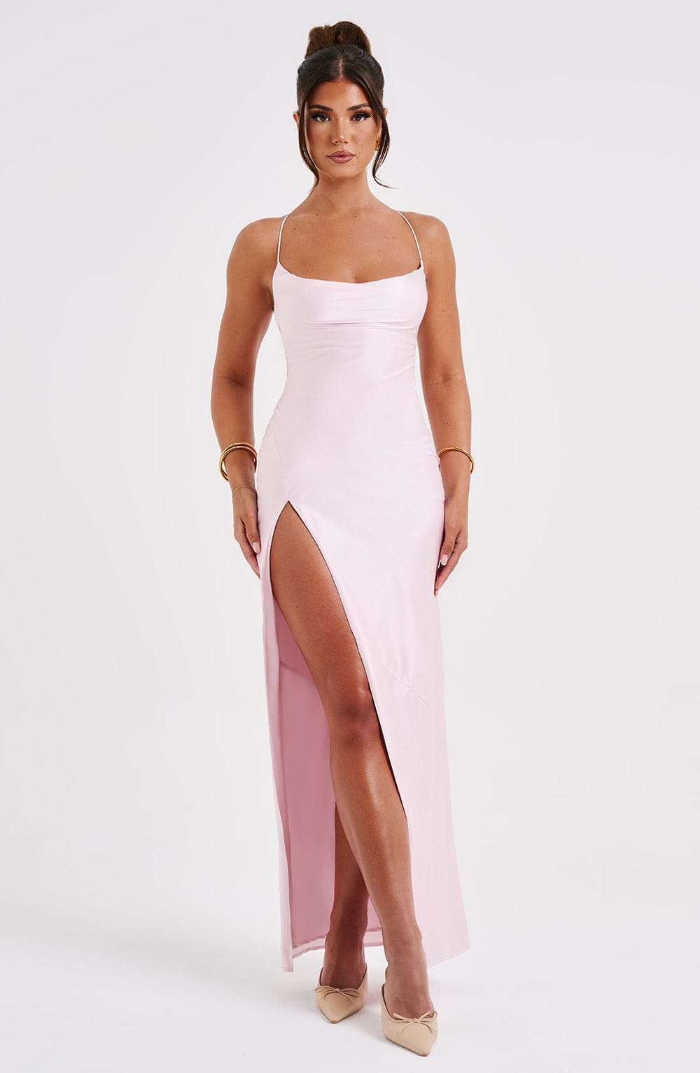 Misha Maxi Dress - Blush Ryvelle