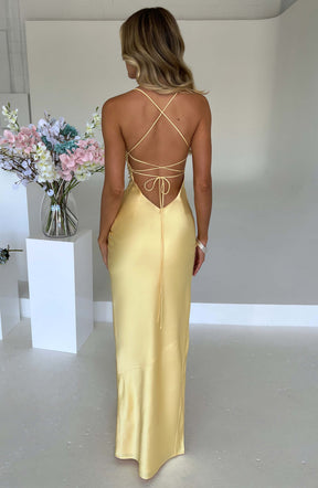 Misha Maxi Dress - Lemon Ryvelle