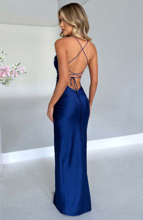 Misha Maxi Dress - Navy Ryvelle