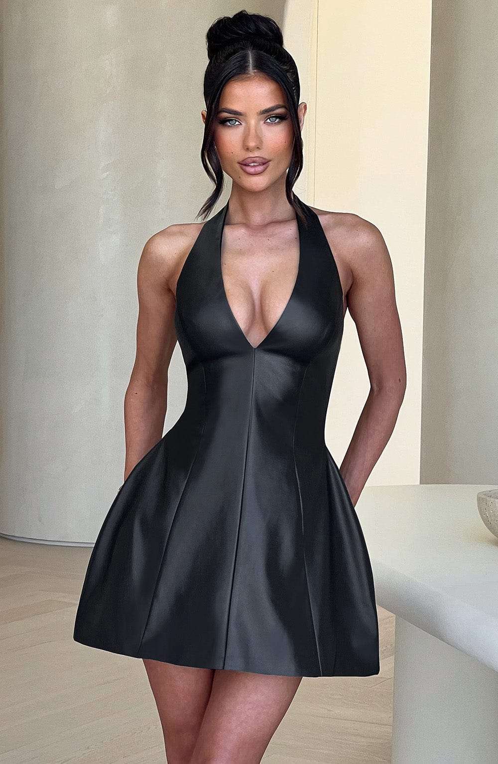 Missy Mini Dress - Black Ryvelle