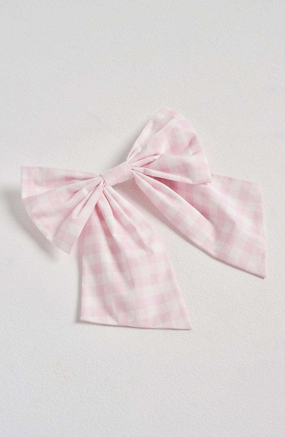Mitzi Bow - Blush Gingham Ryvelle