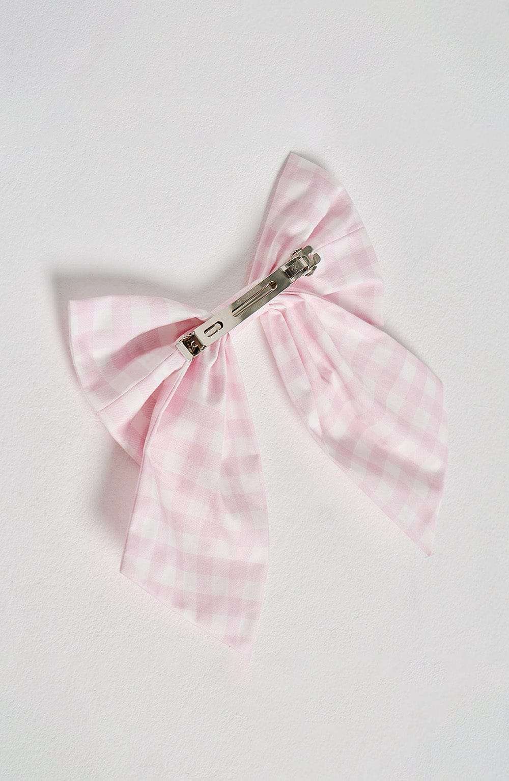 Mitzi Bow - Blush Gingham Ryvelle