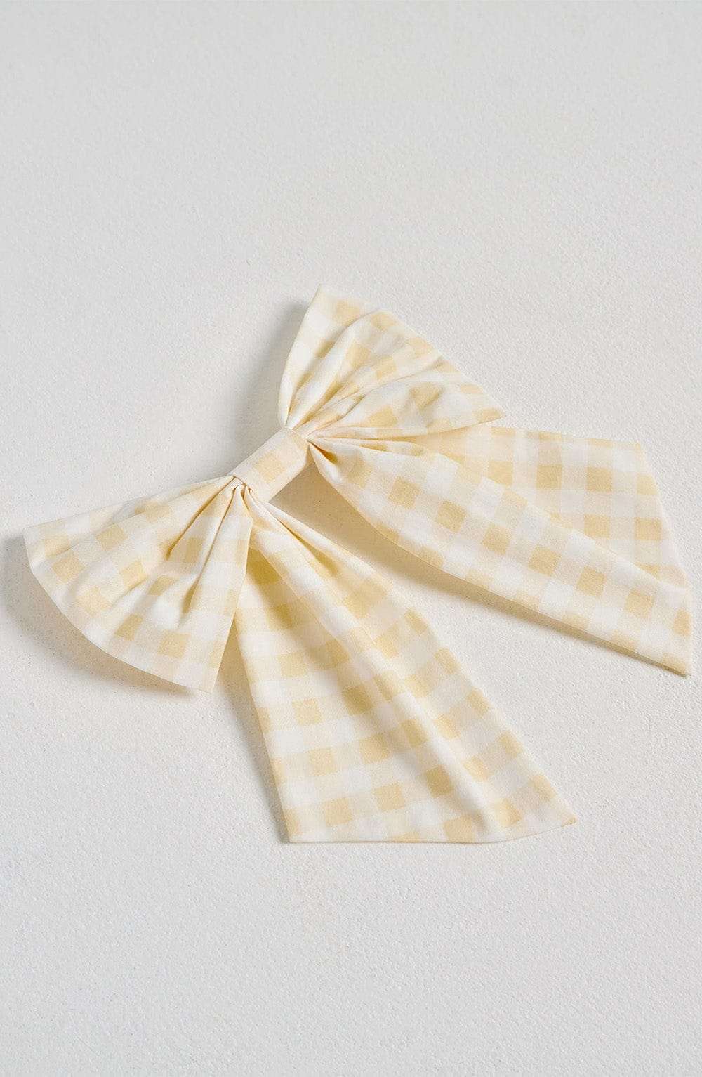 Mitzi Bow - Lemon Gingham Ryvelle
