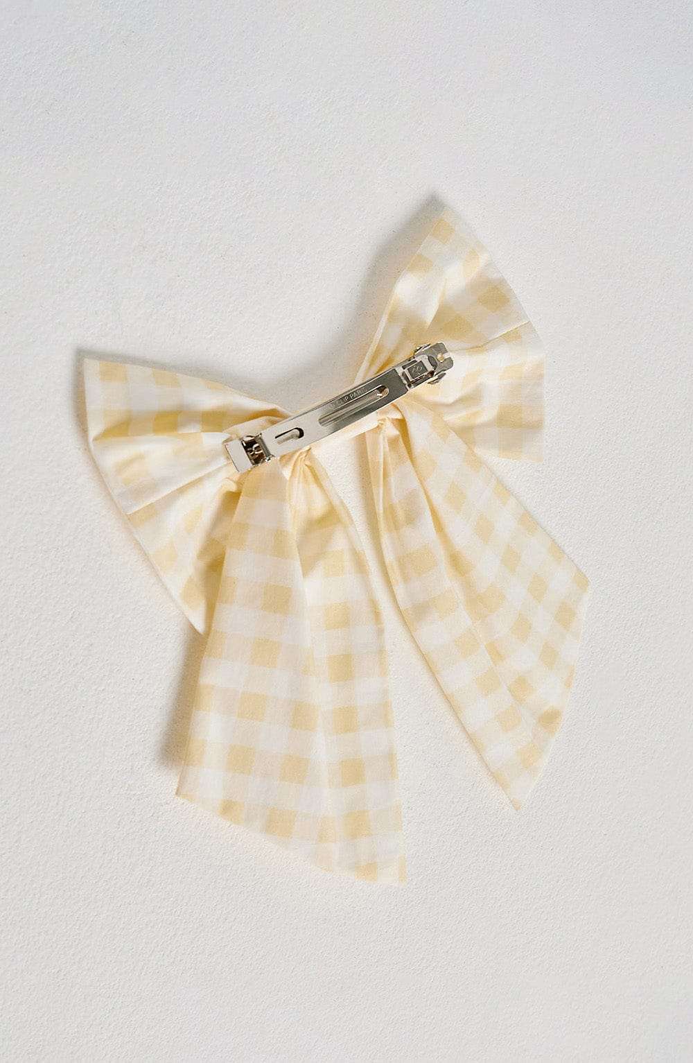 Mitzi Bow - Lemon Gingham Ryvelle