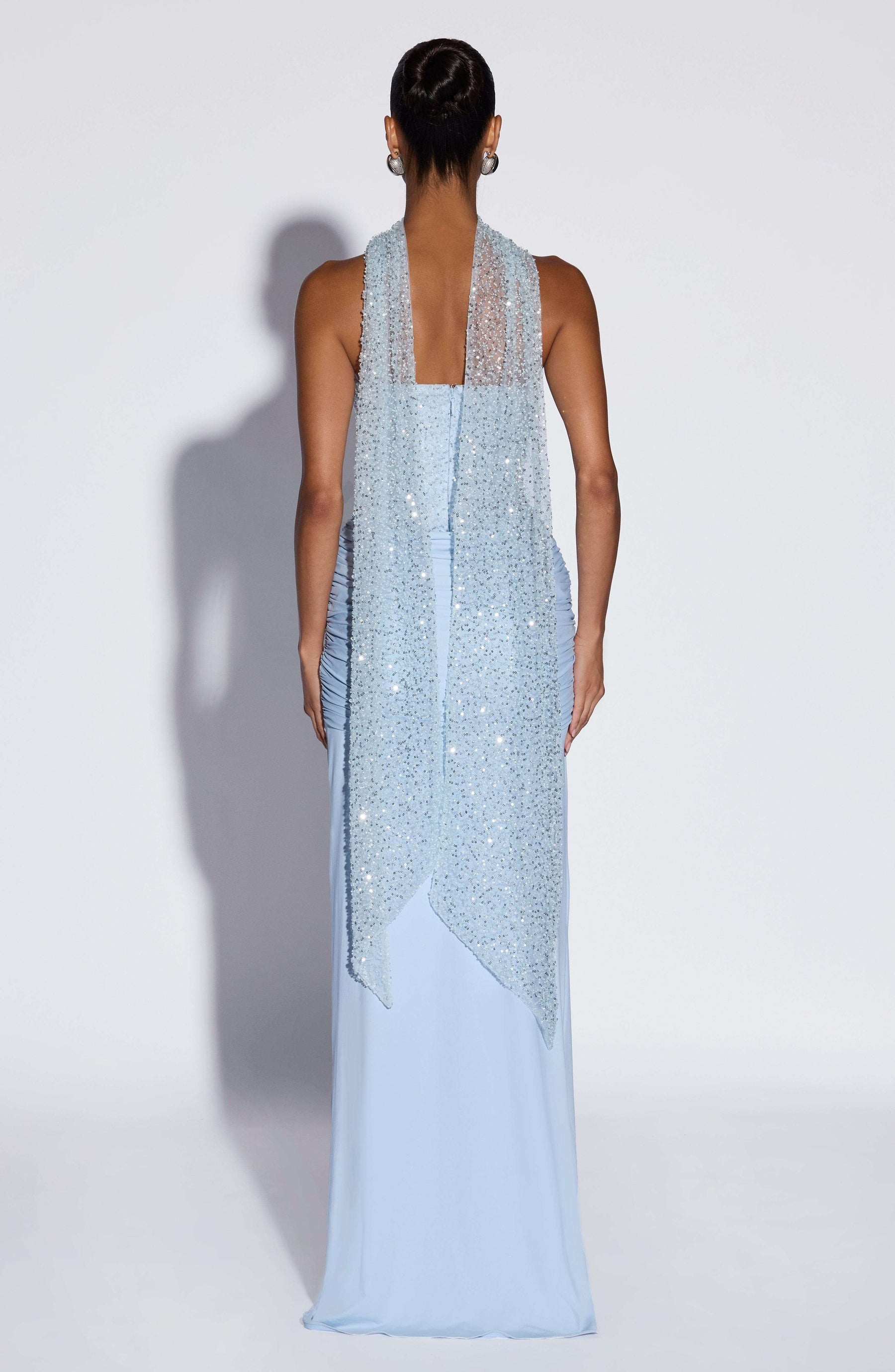 Miya Scarf - Glacier Blue Ryvelle