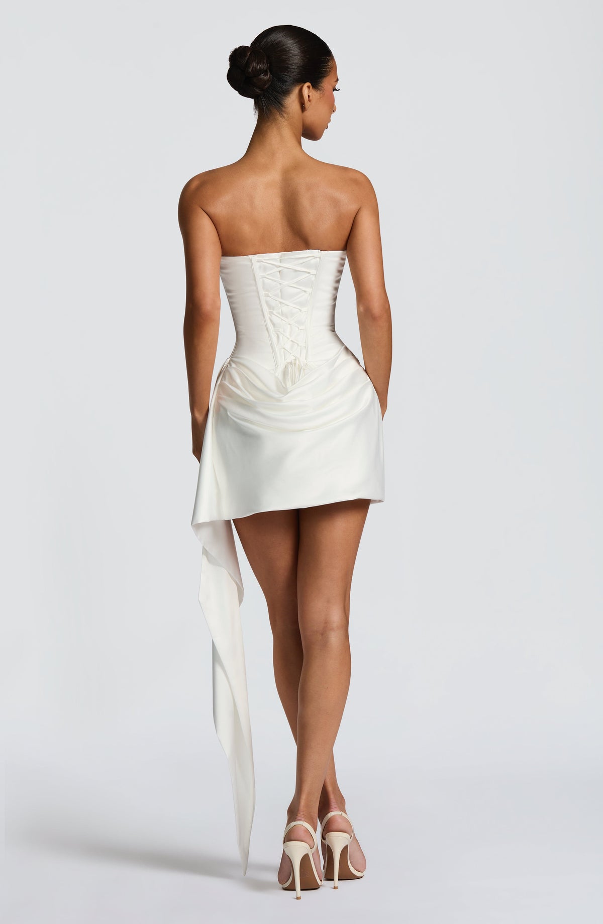 Mona Mini Dress - Ivory Ryvelle