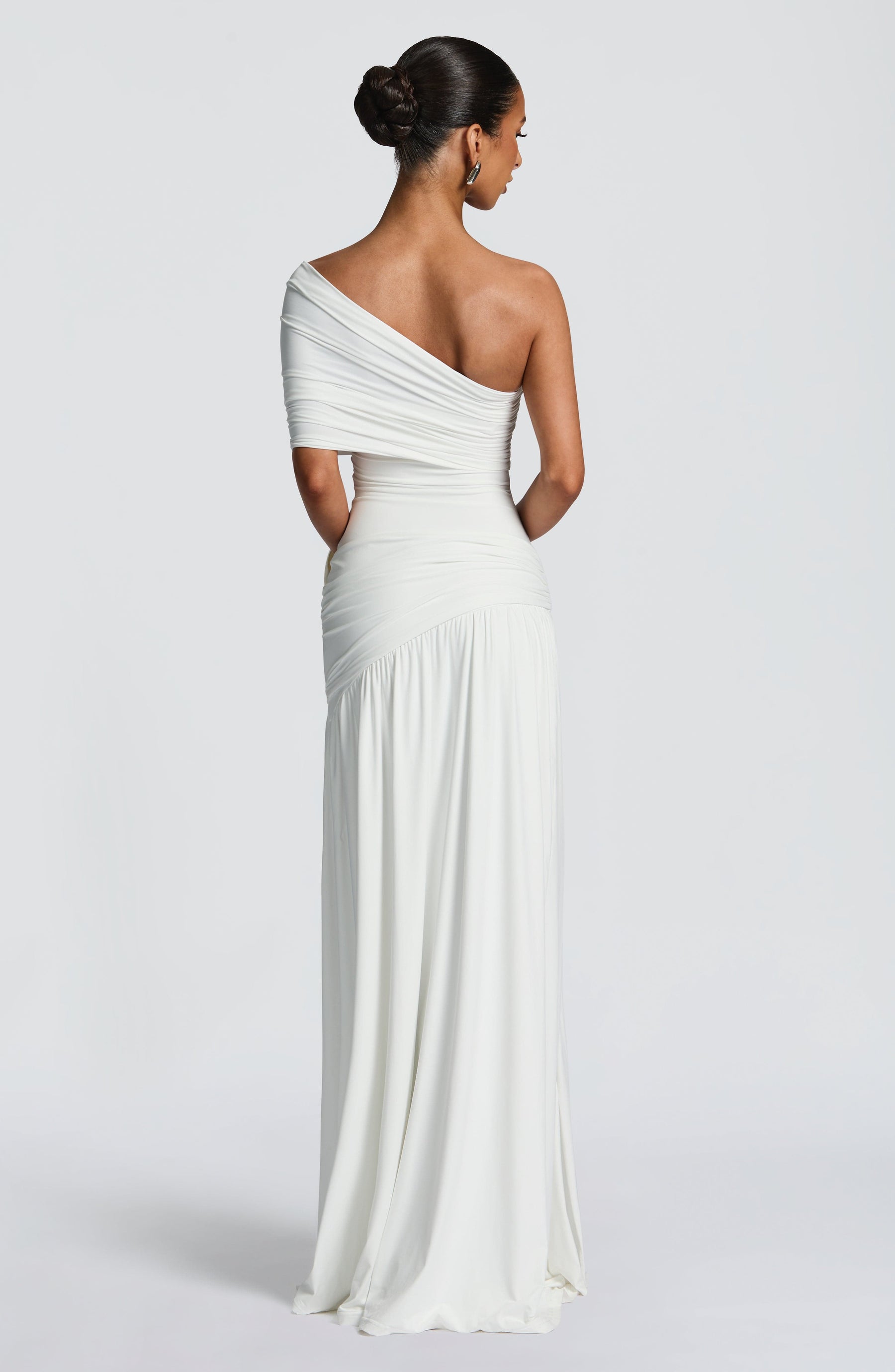 Monica Maxi Dress - White Ryvelle