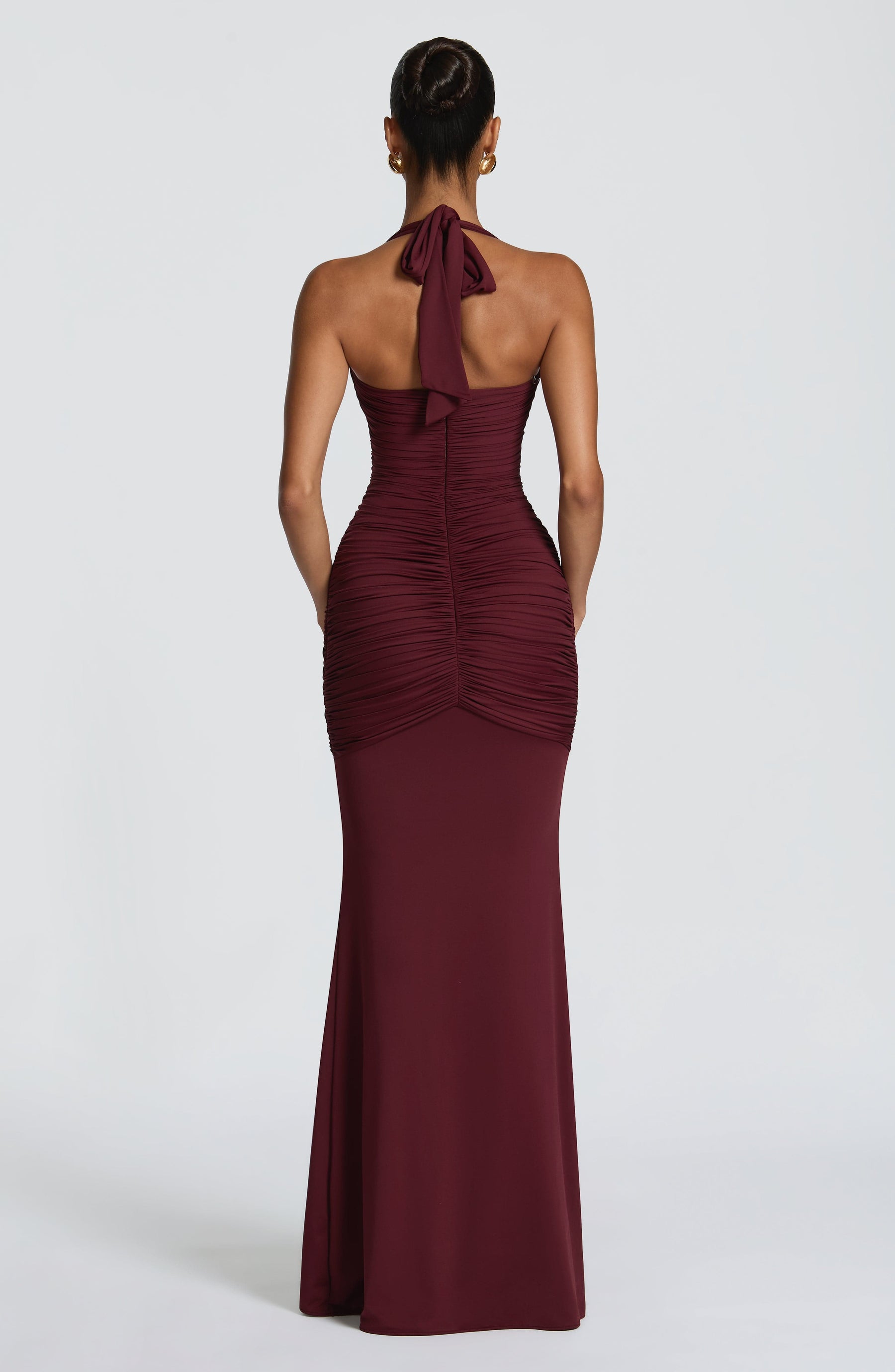 Maxikleid Morrigan – Kirschlack