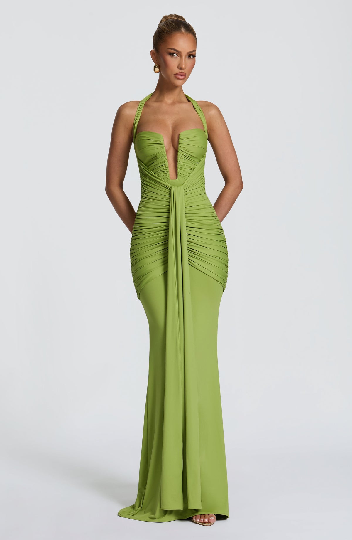 Morrigan Maxi Dress - Olive Ryvelle