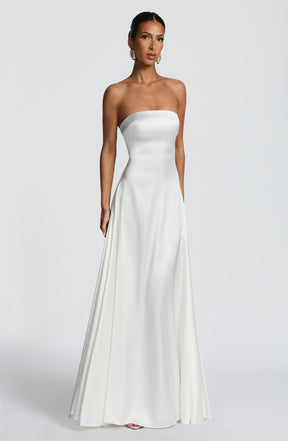 Morven Maxi Dress - Ivory Ryvelle