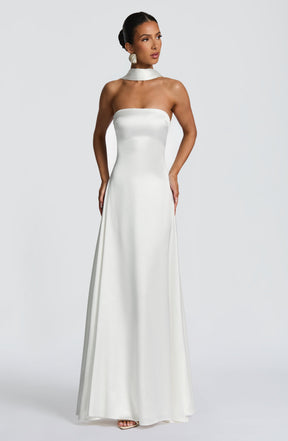 Morven Maxi Dress - Ivory Ryvelle