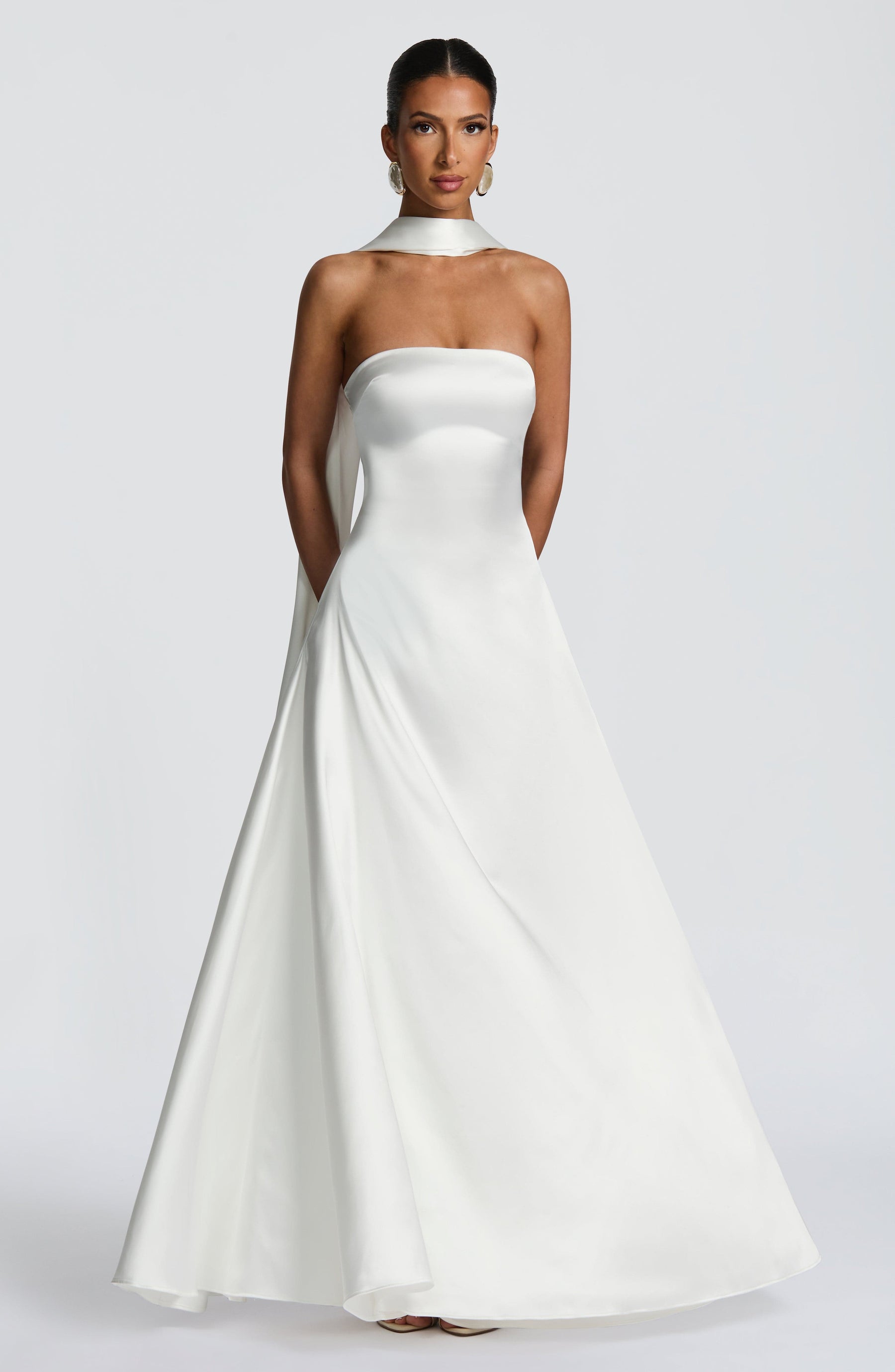 Morven Maxi Dress - Ivory Ryvelle