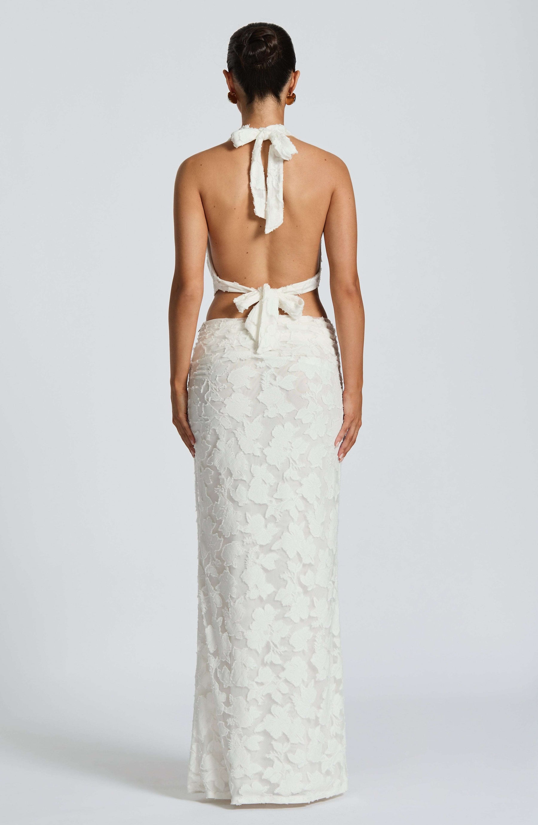 Myra Maxi Skirt - Ivory Ryvelle