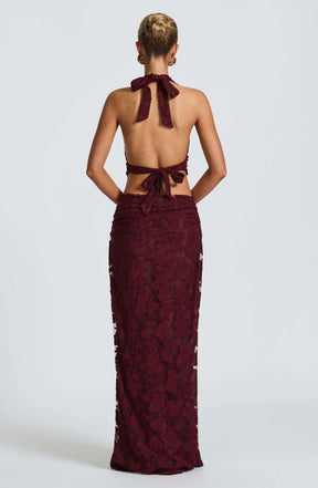 Myra Top - Cherry Lacquer Ryvelle