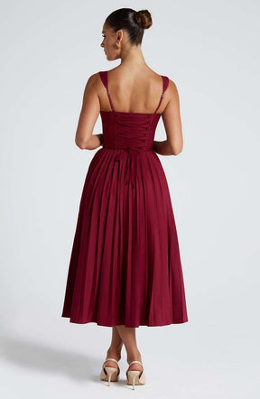 Natassia Midi Dress - Berry Ryvelle