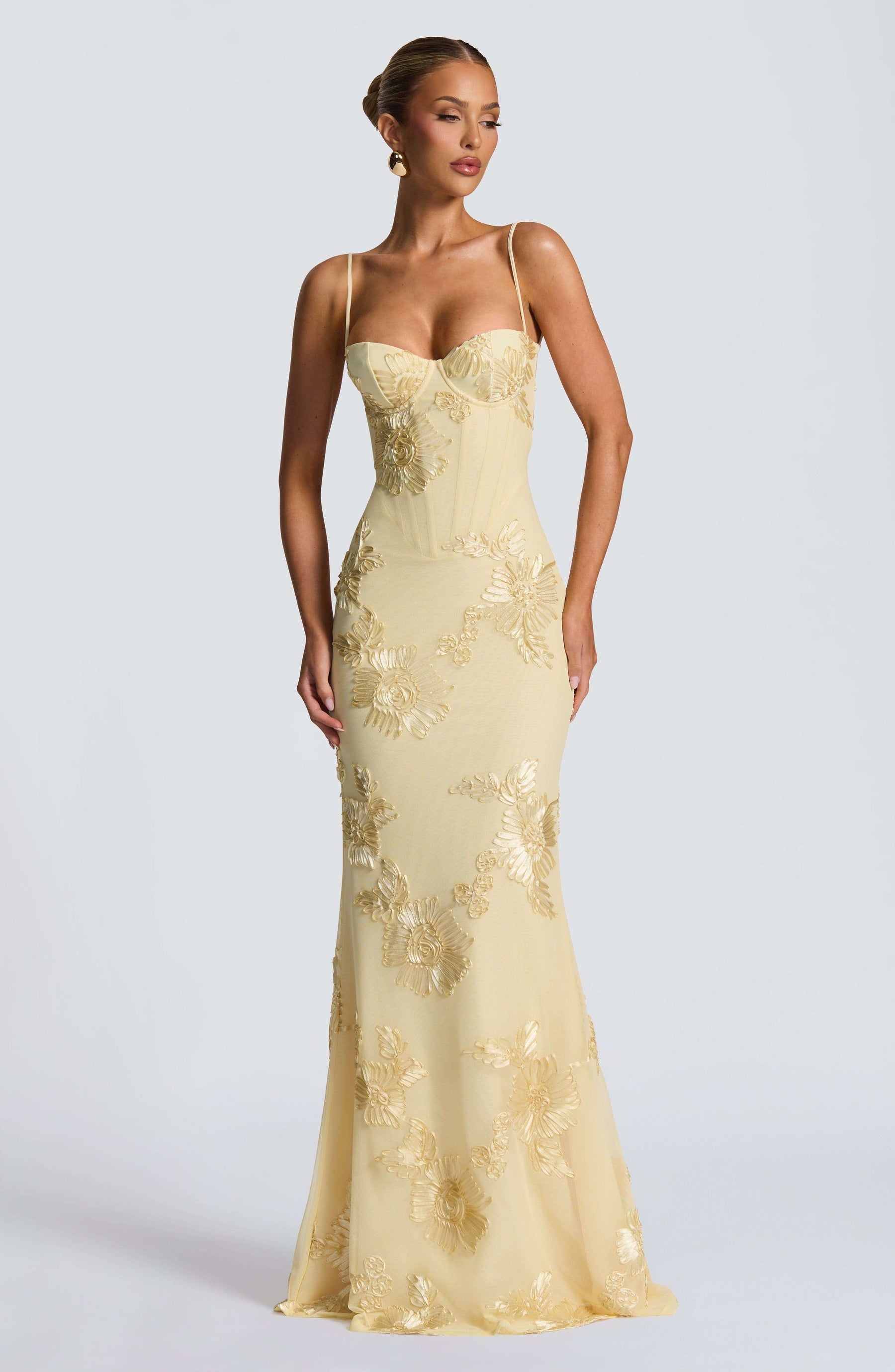 Nefertiti Maxi Dress - Lemon Ryvelle