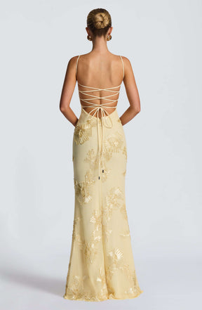 Nefertiti Maxi Dress - Lemon Ryvelle