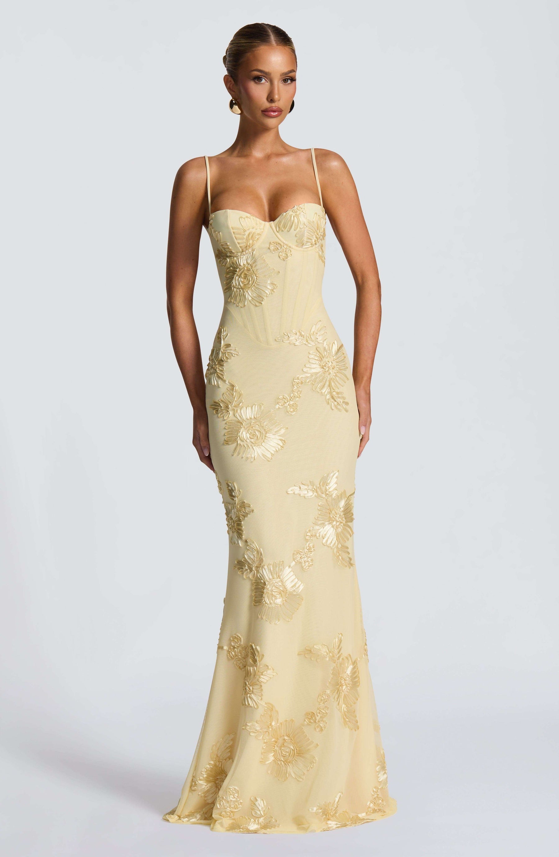 Nefertiti Maxi Dress - Lemon Ryvelle