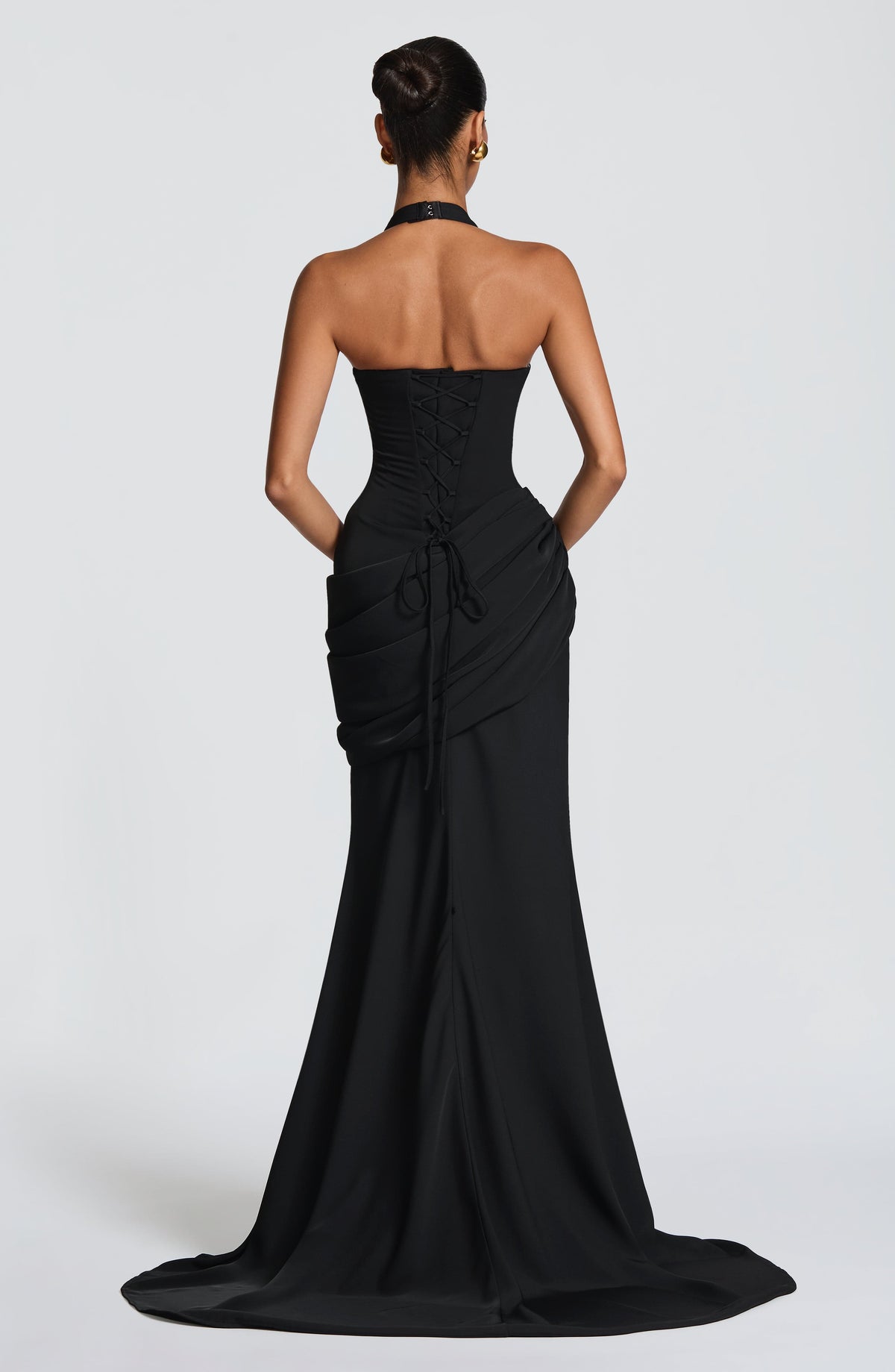 Nehemia Gown - Black Ryvelle