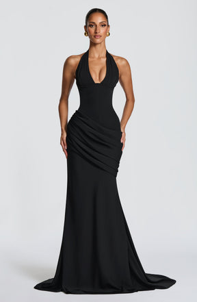 Nehemia Gown - Black Ryvelle
